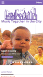 Mobile Screenshot of musictogethernyc.com